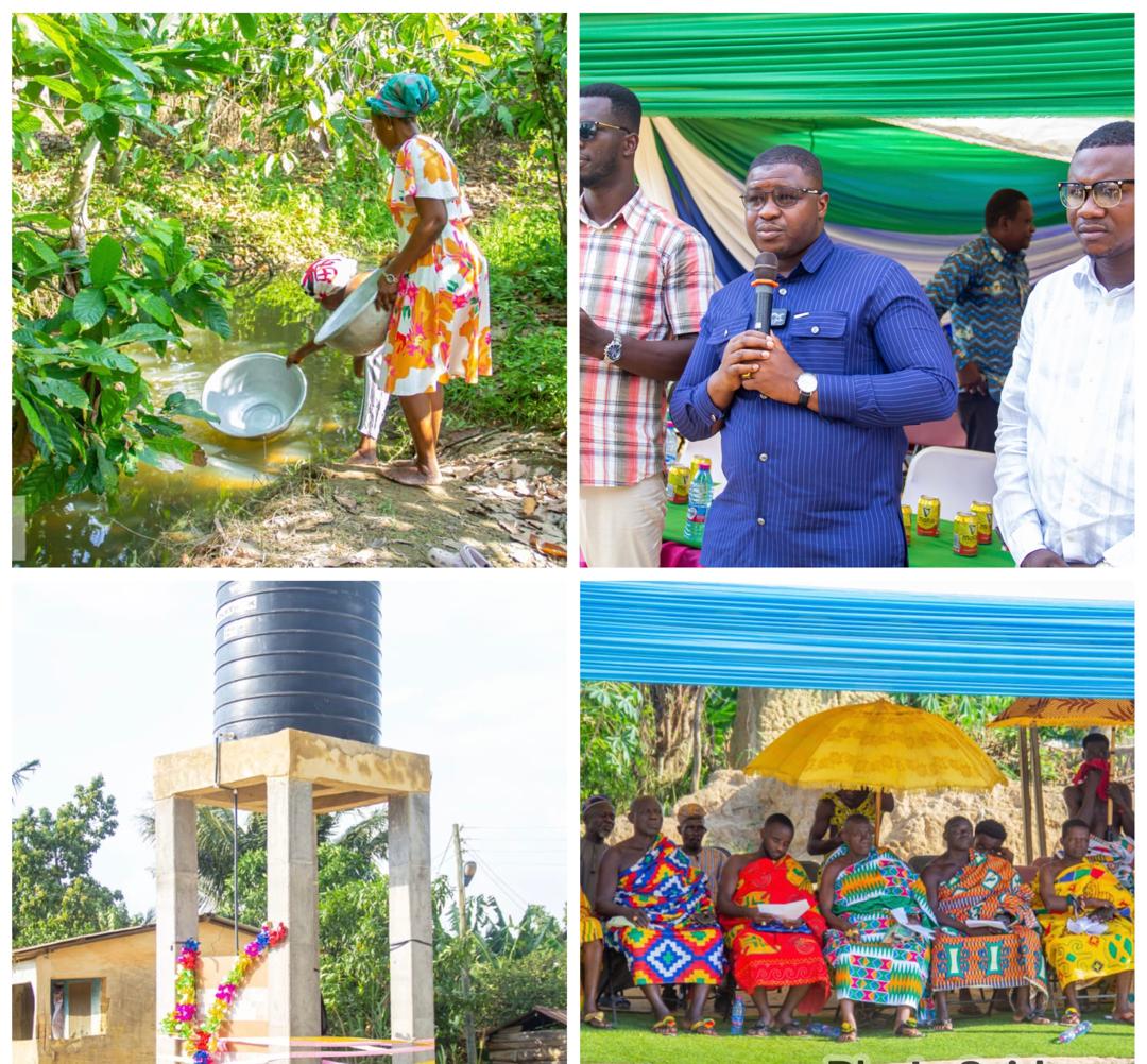 COMMISSIONING AND HANDLING OVER OF 1NO. DRILLED AND MECHANIZED BOREHOLE AT NKOWI-NKWANTA
