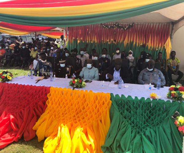 COMMISSIONING OF A NEW POLICE STATION AT ABONO 