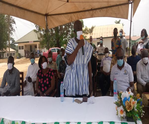 LAUNCHING OF COVID-19 VACCINE AT BOSOMTWE GOVERNMENT HOSPITAL