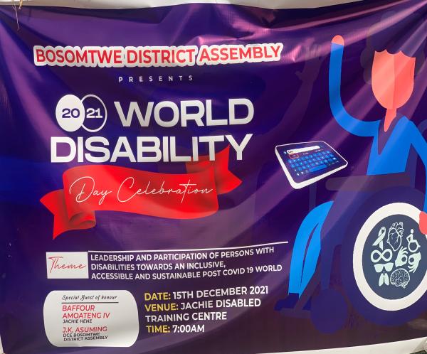 WORLD DISABILITY DAY CELEBRATION