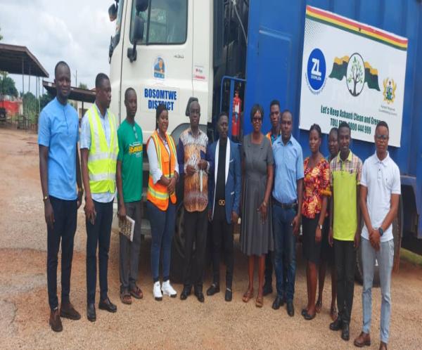 COMMISSIONING OF ZOOMLION SANITATION VEHICLE 