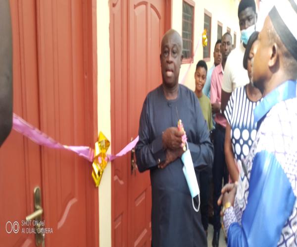 COMMISSIONING OF TOILET FACILITY