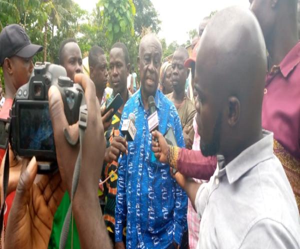 COMMISSIONING OF 1NO. 10 SEATER AQUA PRIVY TOILET FACILITY AT ESSIPONG