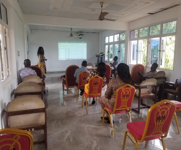 ONE-DAY ADMINISTRATIVE DATA VALIDATION TRAINING BY THE DISTRICT STATISTICIAN