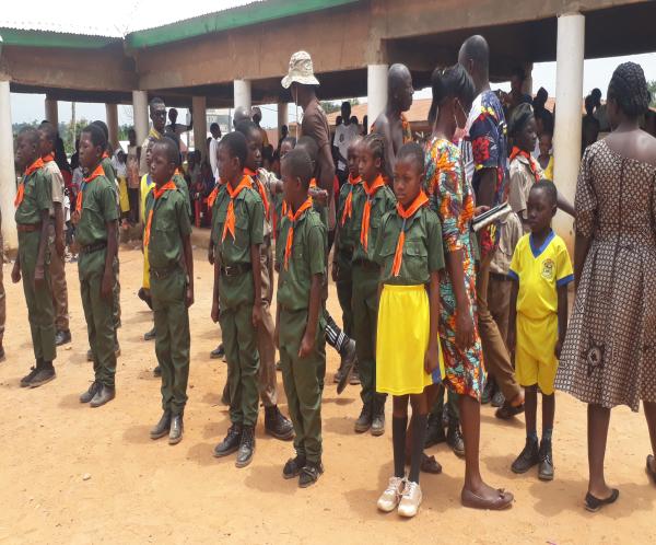 A SPEECH DELIVERED BY ENVIRONMENTAL HEALTH OFFICERS DURING ACLEAN UP EXERCISE AND A DURBAR 