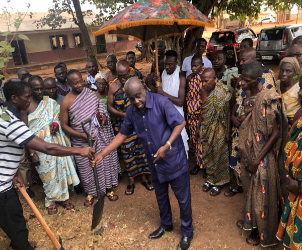 GROUNDBREAKING FOR THE CONSTRUCTION OF PROJECTS