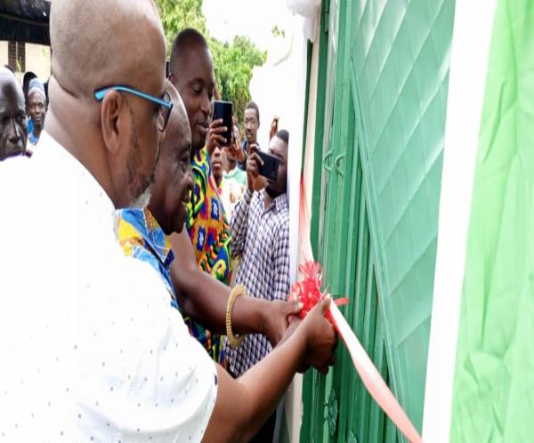 COMMISSIONING OF A CHIP COMPOUND AT BONKOKOR COMMUNITY
