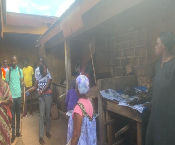 NCCE HOLDS CLEAN UP EXERCISE AT JACHIE, SUBURB OF BOSOMTWE DISTRICT.