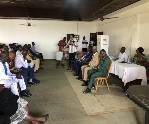 ELECTION OF PRESIDING MEMBER