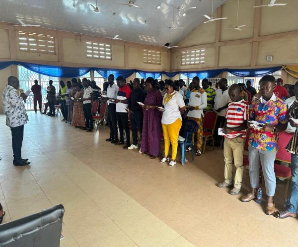 INAUGURATION OF UNIT COMMITTEE MEMBERS, ELECTION OF AREA COUNCIL MEMBERS AND AREA COUNCIL CHAIRPERSONS OF THE BOSOMTWE DISTRICT ASSEMBLY