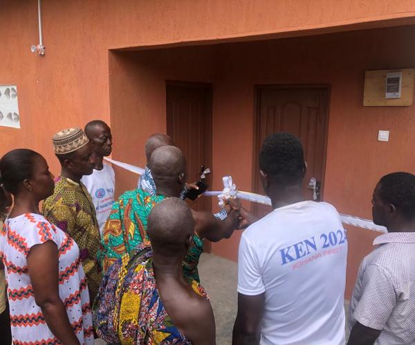 COMMISSIONING OF 1NO. 10-SEATER AQUA PRIVY TOILET FACILITY AT BRODEKWANO