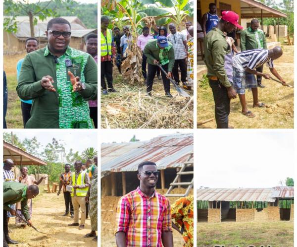 GROUNDBREAKING FOR THE CONSTRUCTION OF PROJECTS - 1