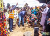 SOD-CUTTING CEREMONY OF THE 24-HOUR ECONOMY MARKET