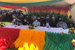 COMMISSIONING OF A NEW POLICE STATION AT ABONO 