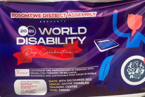 WORLD DISABILITY DAY CELEBRATION