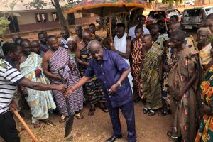 GROUNDBREAKING FOR THE CONSTRUCTION OF PROJECTS