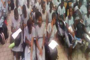 SENSITIZATION ON GENDER-BASED VIOLENCE AT THE ORIENTATION CEREMONY OF BOSOMTWE GIRLS STEM SCHOOL