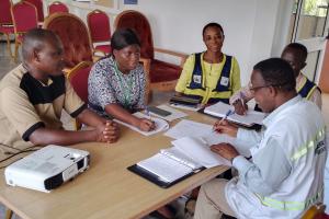 A WORKING VISIT BY REHS