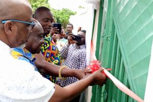 COMMISSIONING OF A CHIP COMPOUND AT BONKOKOR COMMUNITY