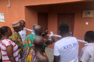 COMMISSIONING OF 1NO. 10-SEATER AQUA PRIVY TOILET FACILITY AT BRODEKWANO