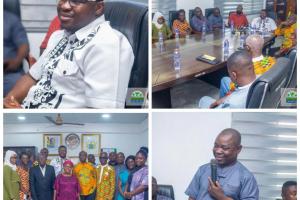HOSTING OF FORMER DISTRICT CHIEF EXECUTIVES