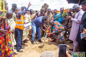 SOD-CUTTING CEREMONY OF THE 24-HOUR ECONOMY MARKET