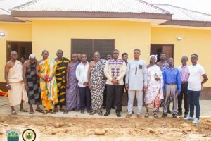 COMMISSIONING 1NO. 12-SEATER WATER CLOSET TOILET FACILITY AND MECHANIZED BOREHOLE AND OVERHEAD TANK AT KROM-ADWAFO